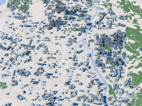 Taoyuan City Taiwan Modelo 3D