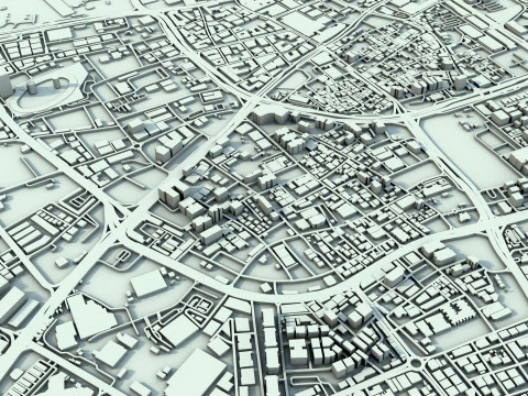 Doha City Qatar 3D Model