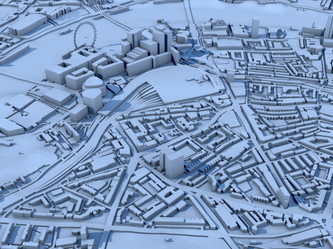 London City England Modelo 3D