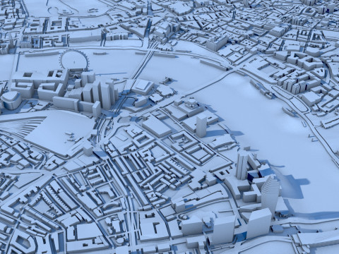 London City England Modelo 3D