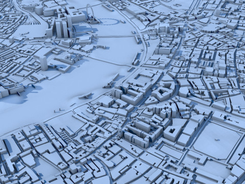 London City England Modelo 3D