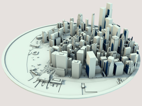 New York City United States 3D Model