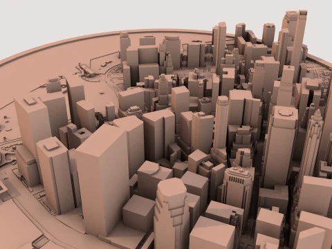 New York City United States 3D Model