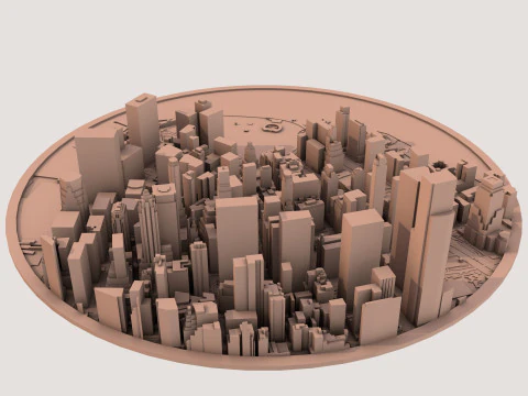 New York City United States 3D Model