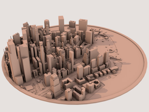 New York City United States Modelo 3D