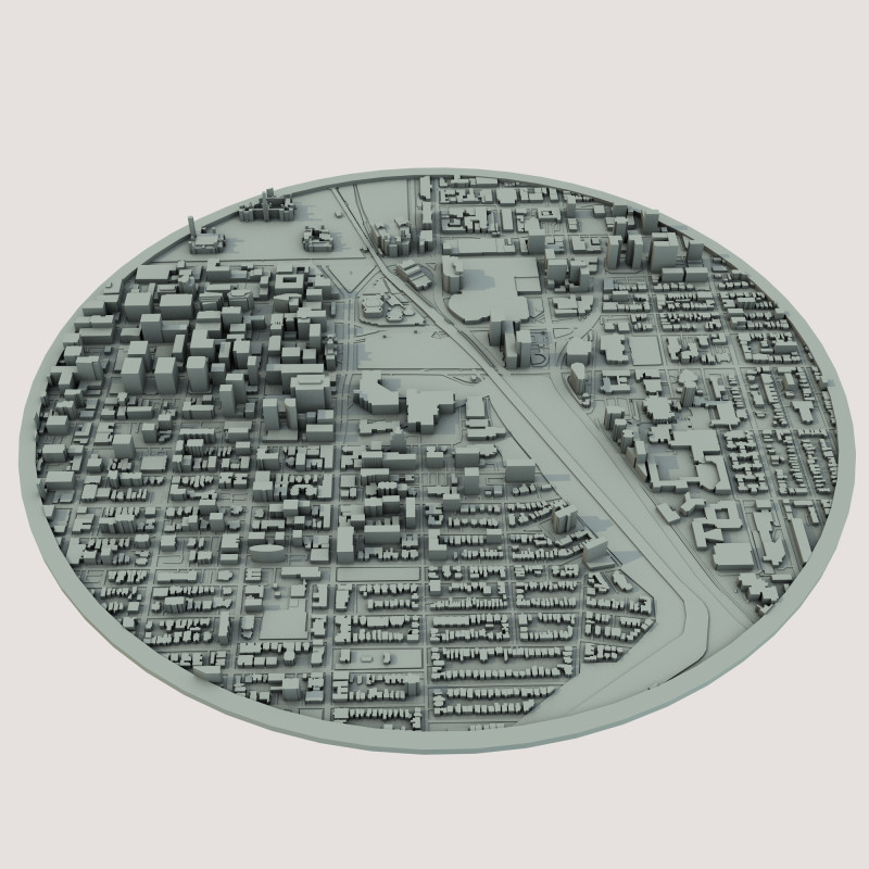 Ottawa City Canada Modelo 3D .c4d .max .obj .3ds .fbx .stl .blend 
