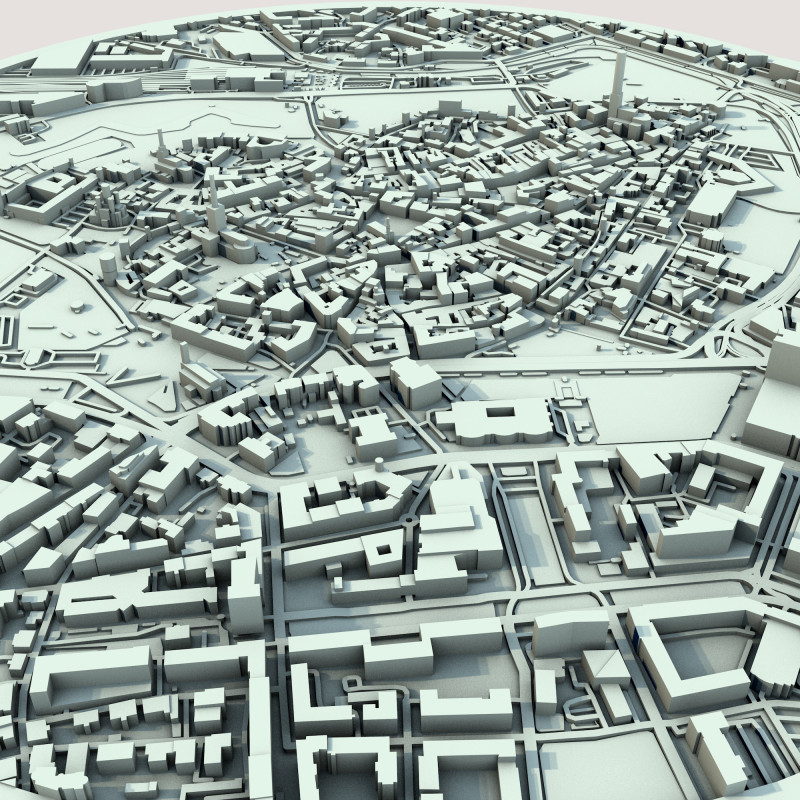 Tallinn City Estonia Modelo 3D .c4d .max .obj .3ds .fbx .stl .blend 