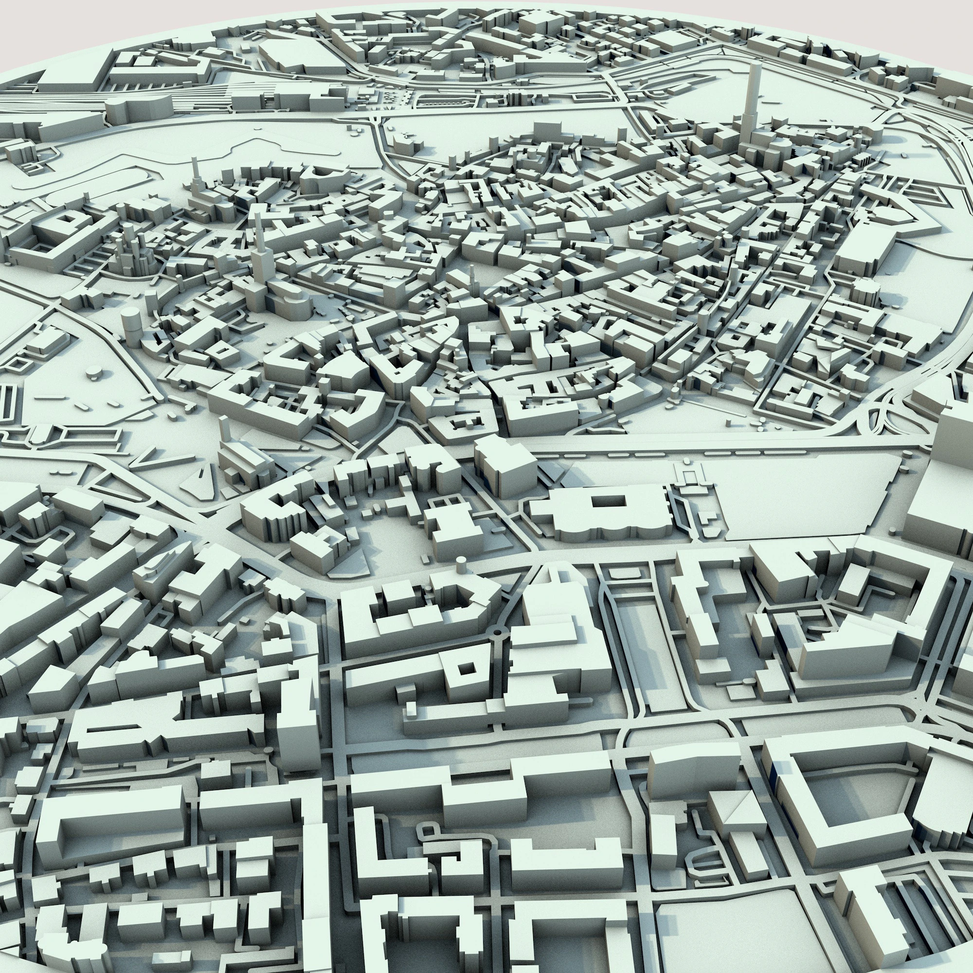 Tallinn City Estonia 3D Model .c4d .max .obj .3ds .fbx .stl .blend 