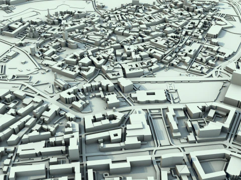 Città di Tallinn Estonia Modello 3D