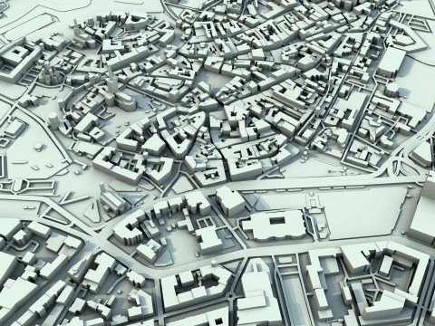 Tallinn City Estonia 3D Model