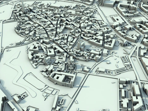 Tallinn City Estonia 3D Model