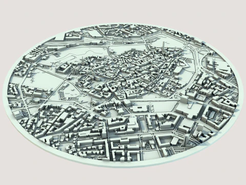 Tallinn City Estonia 3D Model