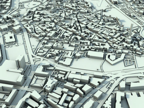Tallinn City Estonia 3D Model
