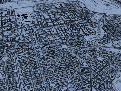Washington City United States Modelo 3D
