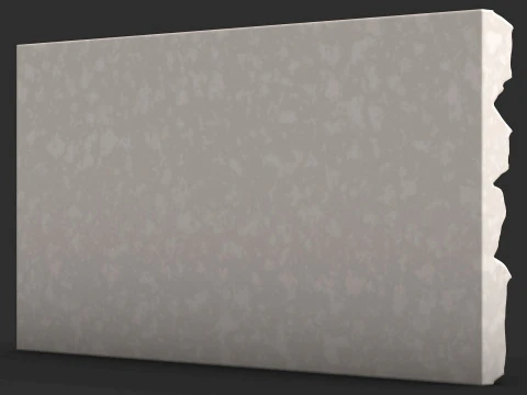 Stone Wall 053 3D Model