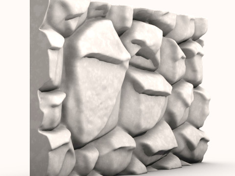 Stone Wall 055 Modelo 3D