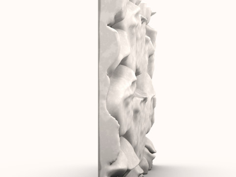 Stone Wall 056 3D 模型