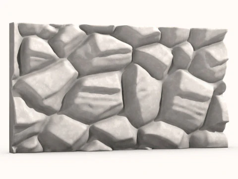 Taş Duvar 057 3D Model