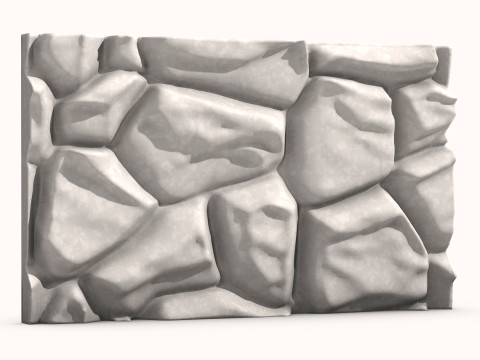 Stone Wall 058 3D-Modell