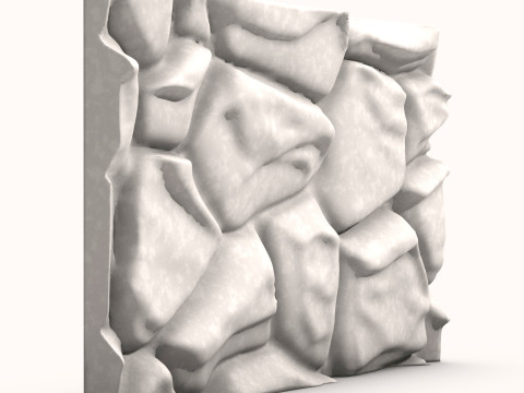 Stone Wall 058 3Dモデル