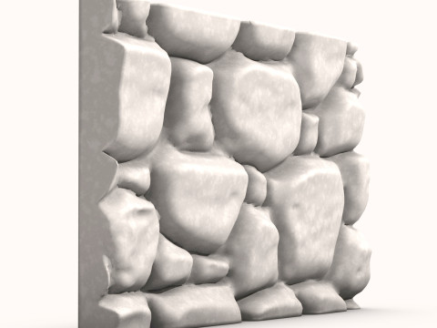 Stone Wall 059 3D मॉडल