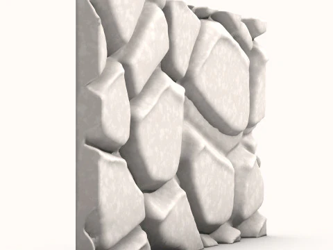 Stone Wall 060 3D Model