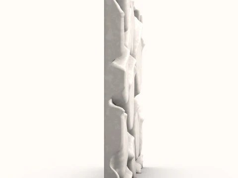 Stone Wall 060 3D Model