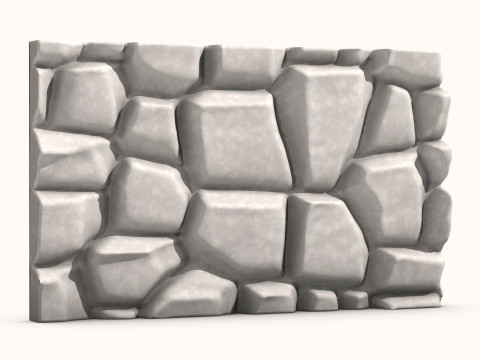 Stone Wall 061 3D 모델