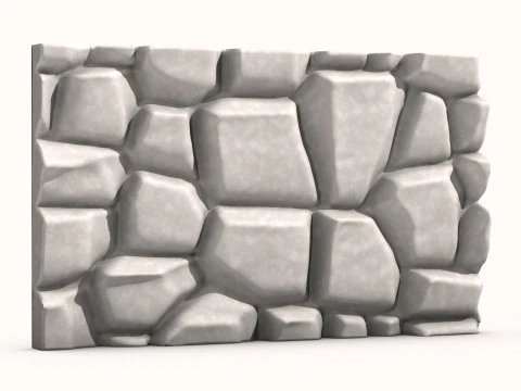 Muro de piedra 061 Modelo 3D