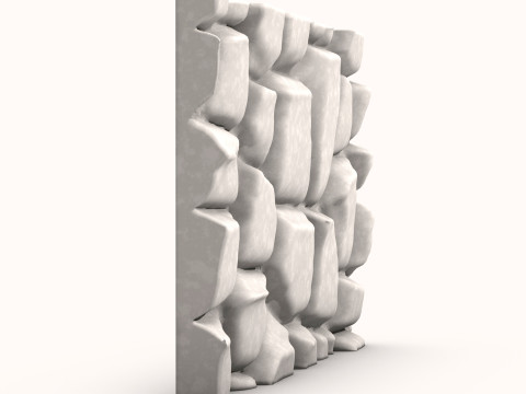 Stone Wall 061 3D 모델
