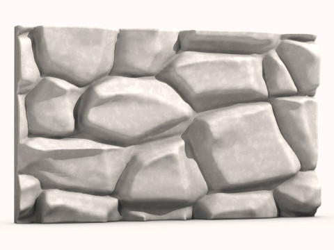 Stone Wall 062 3D 模型