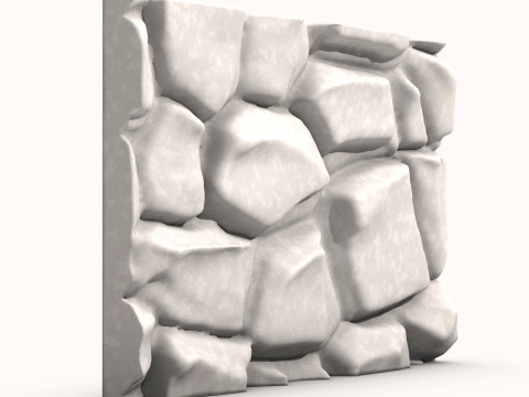 Stone Wall 062 Modello 3D