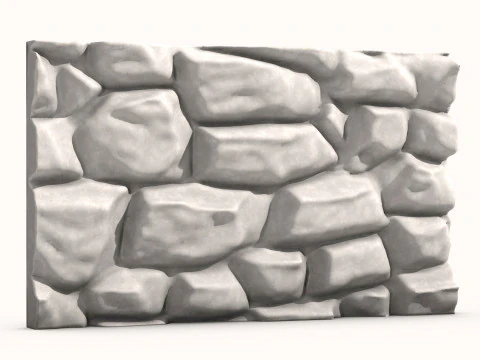 돌담 063 3D 모델