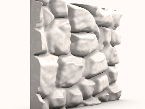 Stone Wall 063 3D 모델