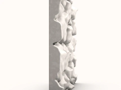 Stone Wall 063 3D Model