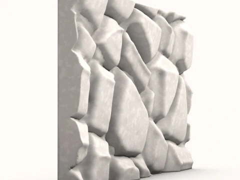 Stone Wall 065 3D Model