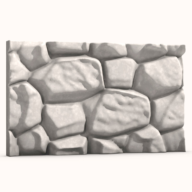 Stone Wall 066 3D Модель .c4d .max .obj .3ds .fbx .stl .blend 
