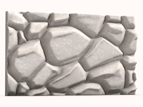 Stone Wall 067 3D 模型