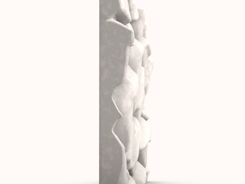 Stone Wall 067 3D-Modell