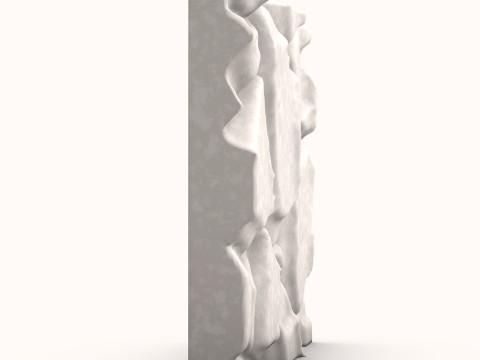 Stone Wall 068 3D Model