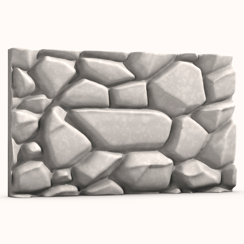 Stone Wall 069 3D मॉडल .c4d .max .obj .3ds .fbx .stl .blend