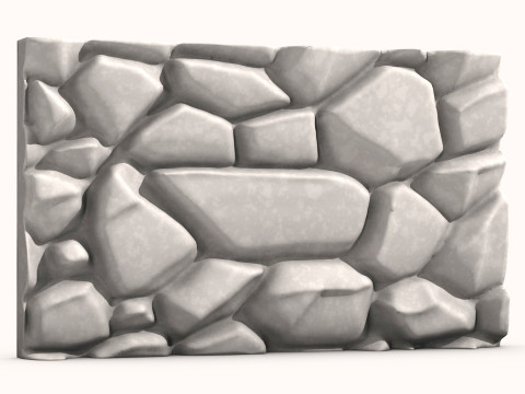 Stone Wall 069 Modelo 3D