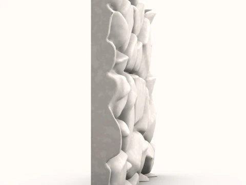 Stone Wall 069 3D Model