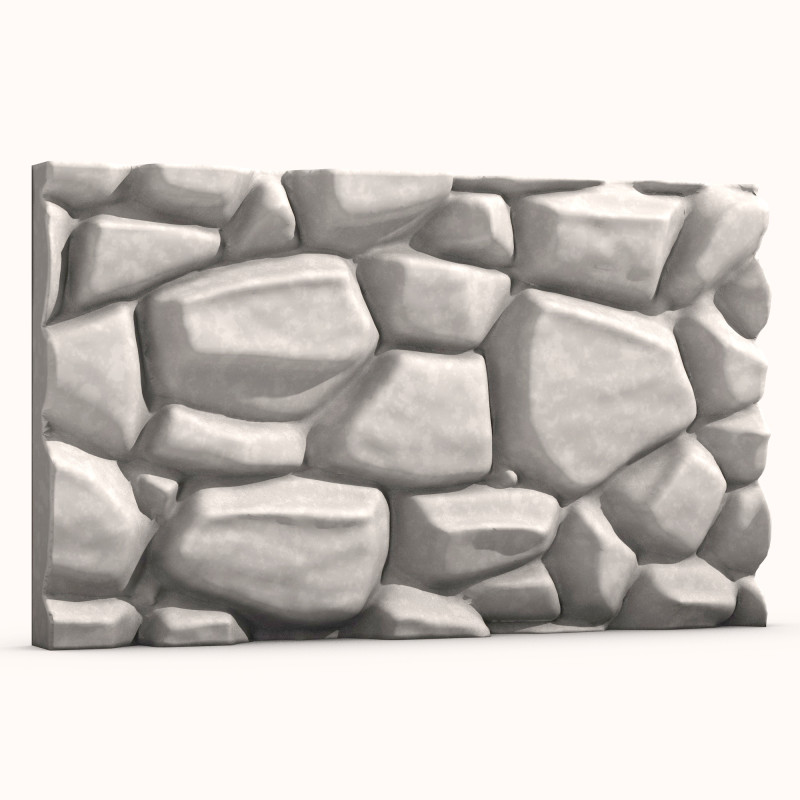 Stone Wall 070 Modelo 3D .c4d .max .obj .3ds .fbx .stl .blend 