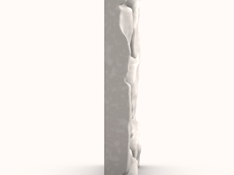 Stone Wall 071 3D Model