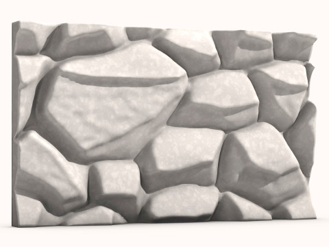 Stone Wall 072 3D 模型