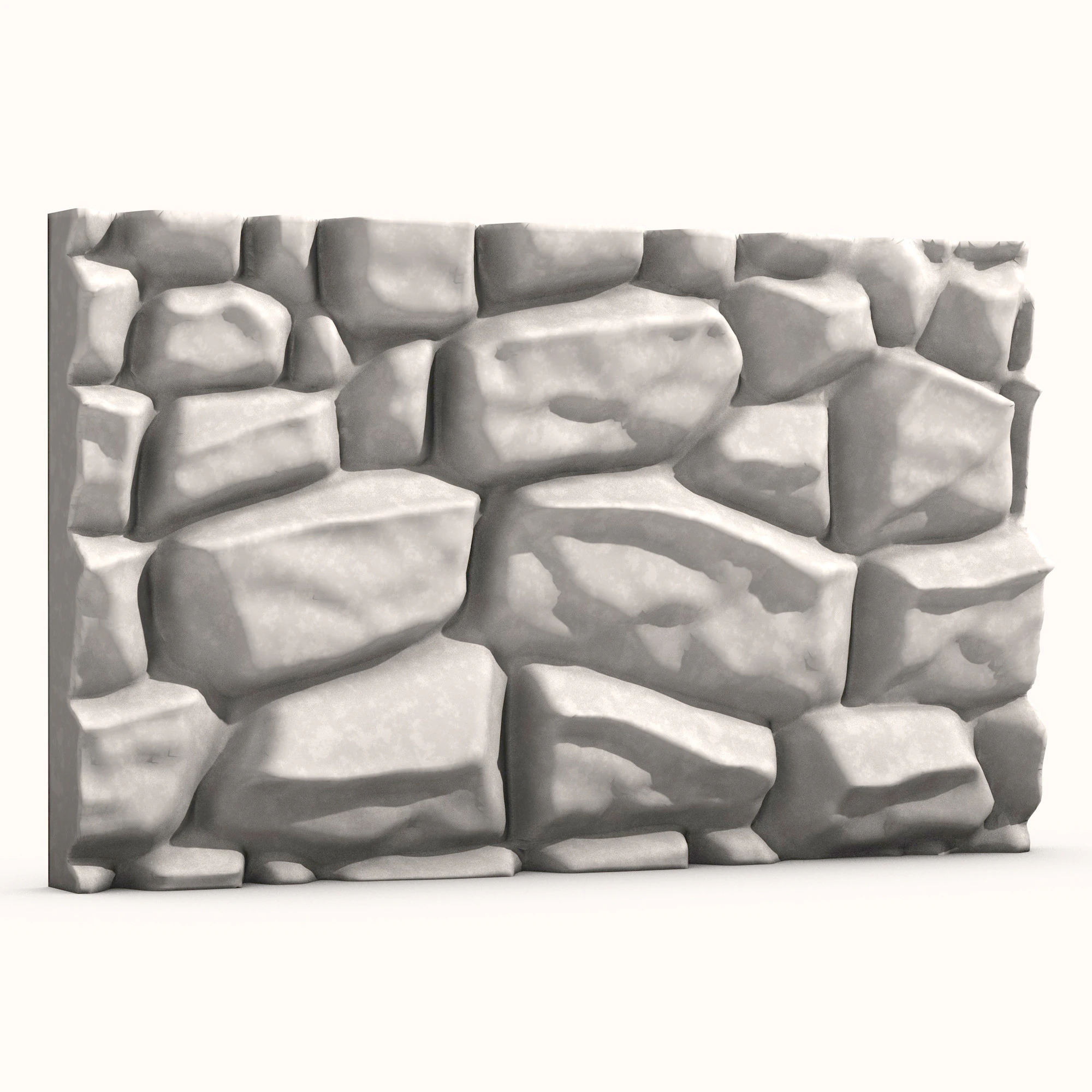 돌담 073 3D 모델 .c4d .max .obj .3ds .fbx .stl .blend 