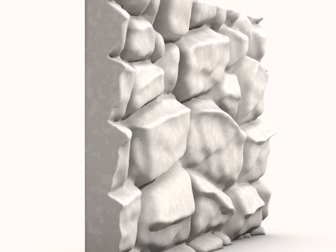 Stone Wall 073 Modelo 3D