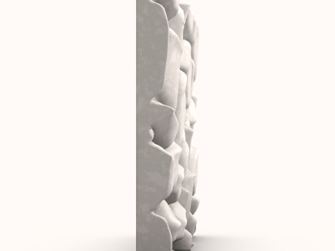 Stone Wall 074 Modèle 3D