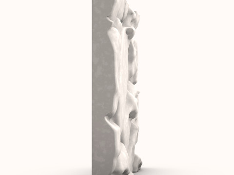 Stone Wall 076 3D Modell